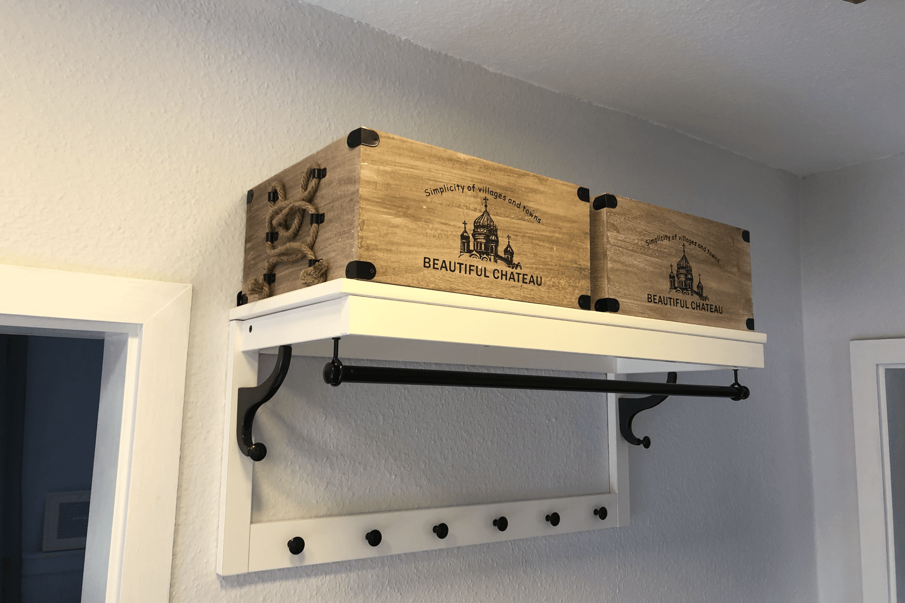 Flur in dem Ferienhaus Lütt hus in Wietze