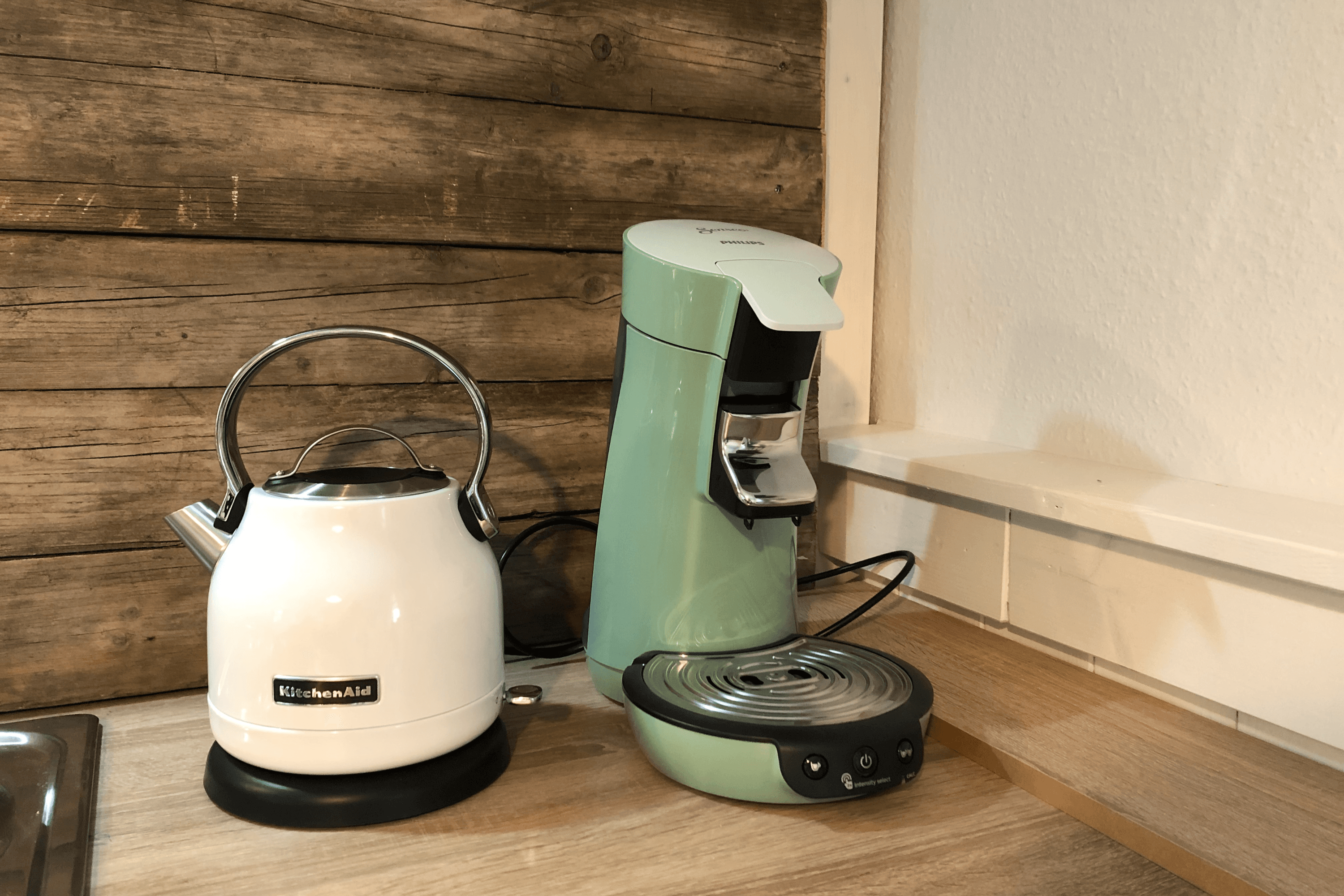 Küche in dem Ferienhaus Lütt hus in Wietze