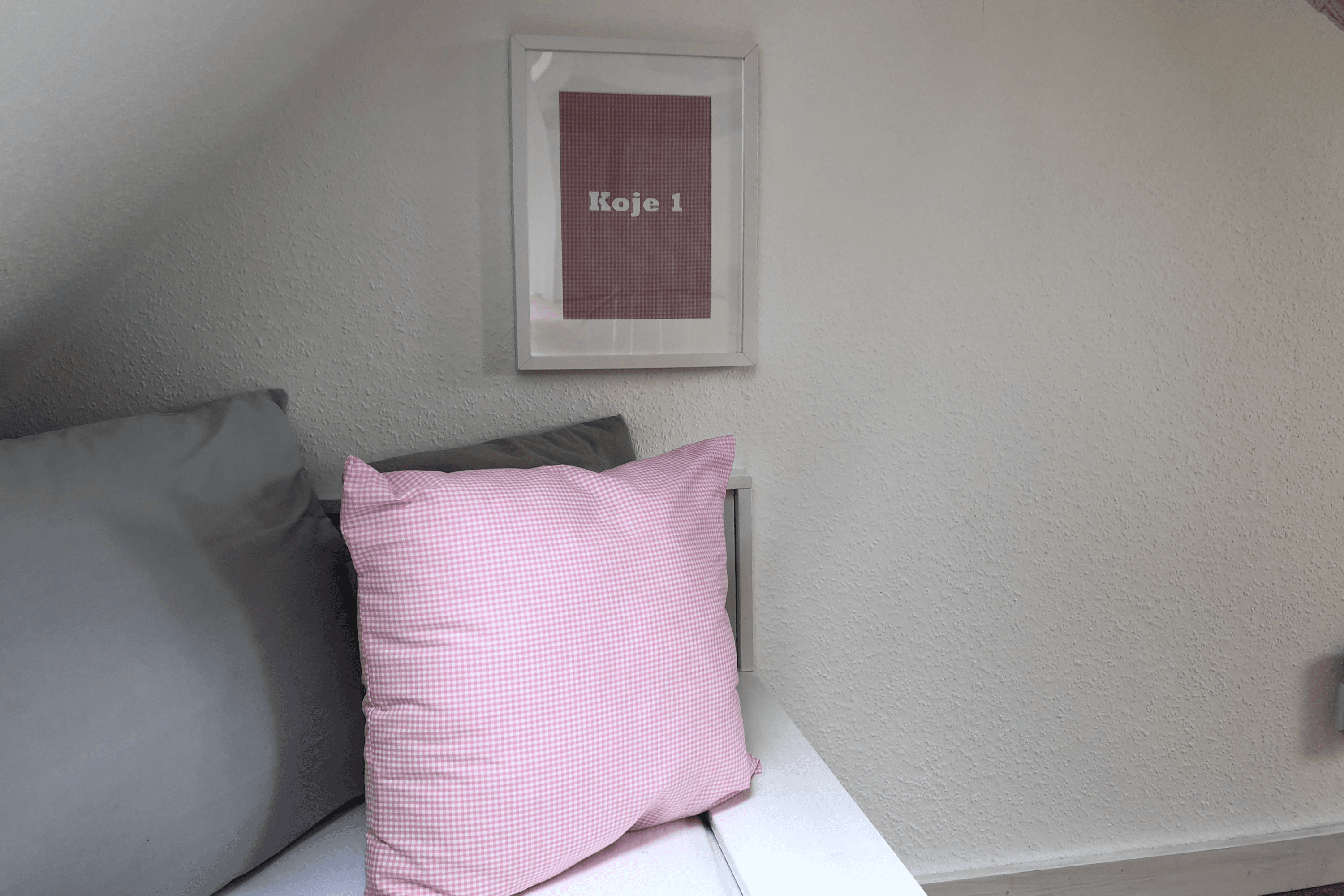 Koje 1 in dem Ferienhaus Lütt hus in Wietze