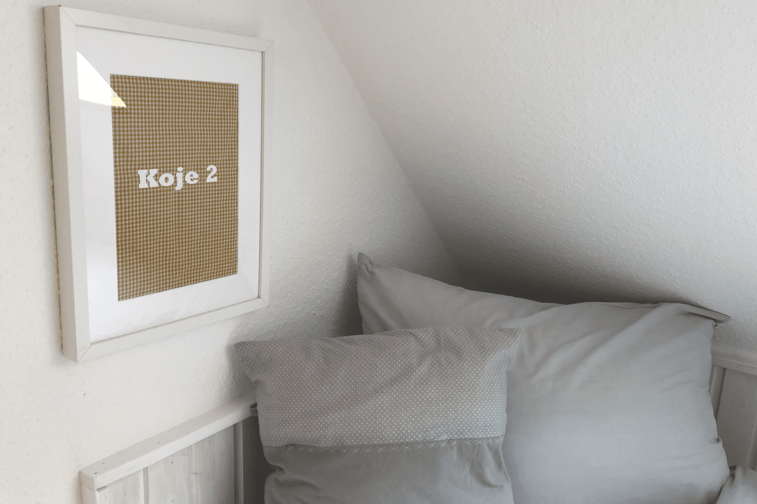 Koje 2 in dem Ferienhaus Lütt hus in Wietze