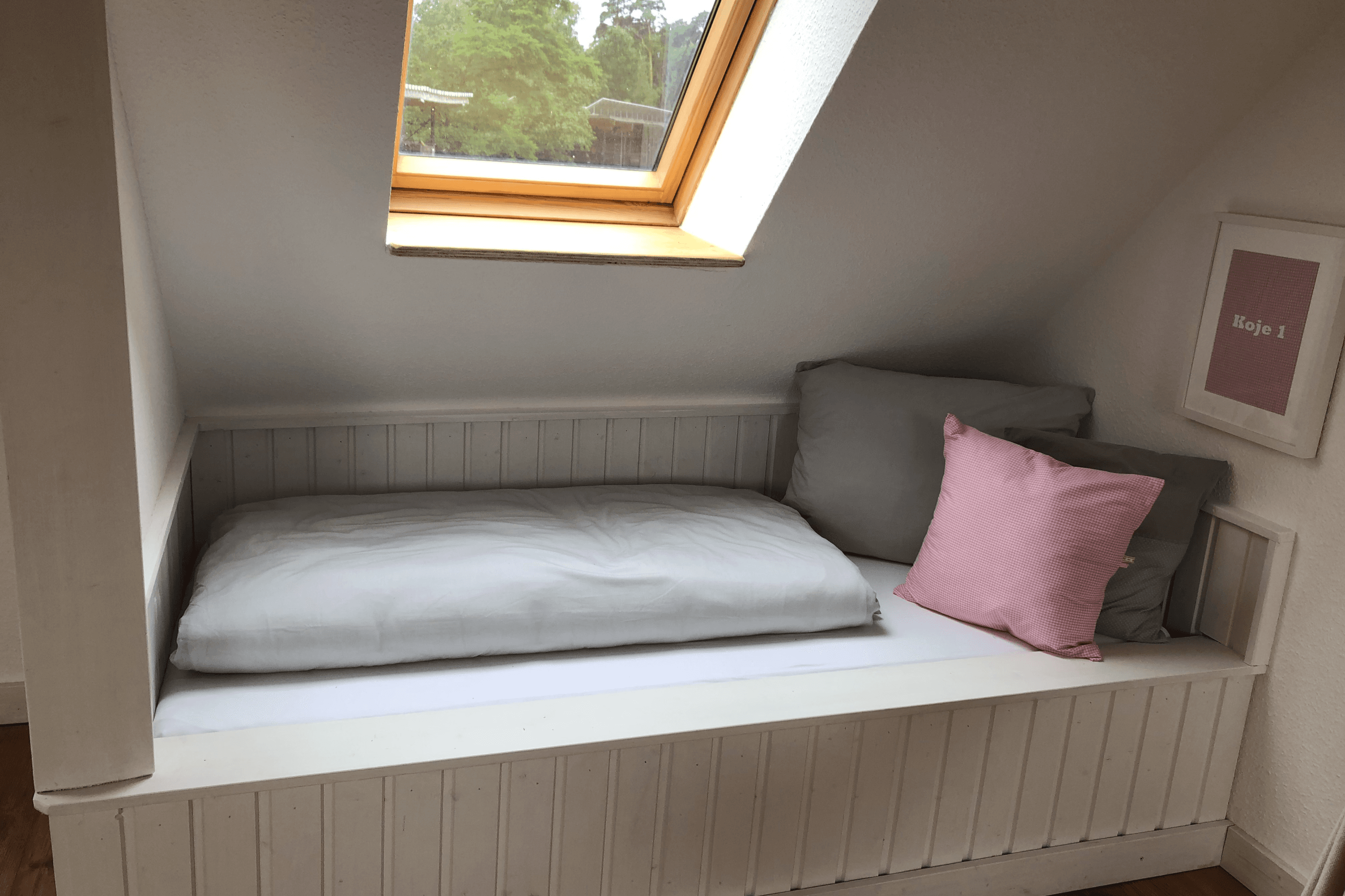 Koje 1 in dem Ferienhaus Lütt hus in Wietze