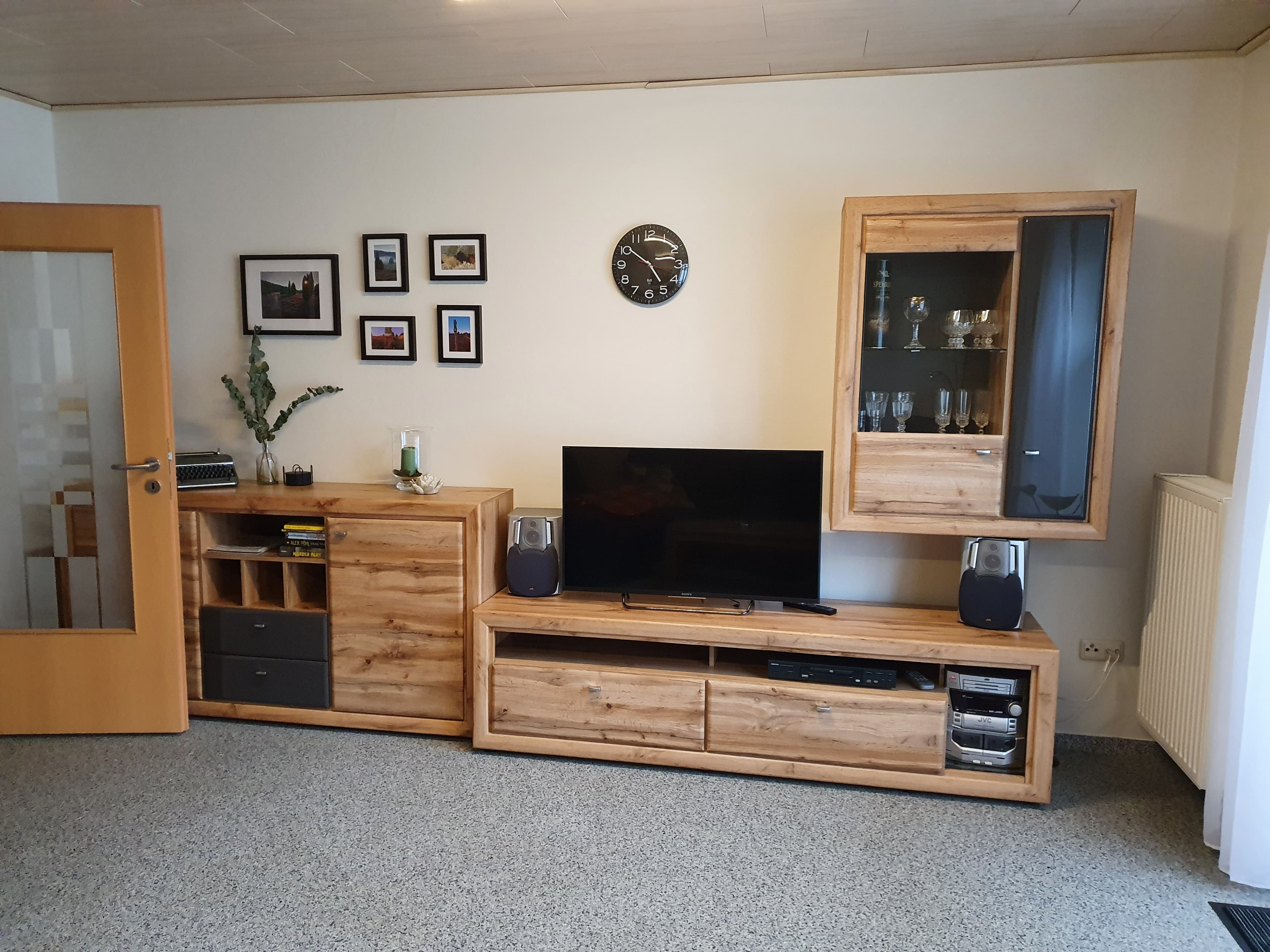 Wohnzimmer in dem Ferienhaus 7a in Munster