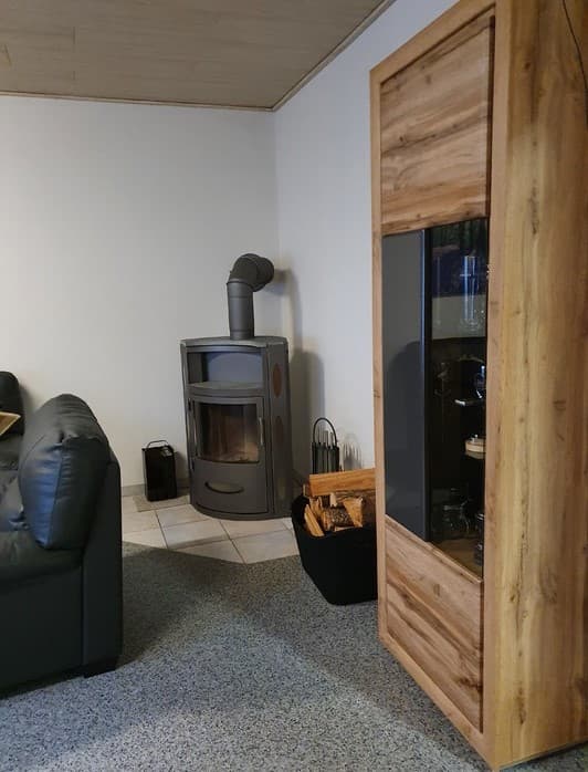 Wohnzimmer in dem Ferienhaus 7a in Munster