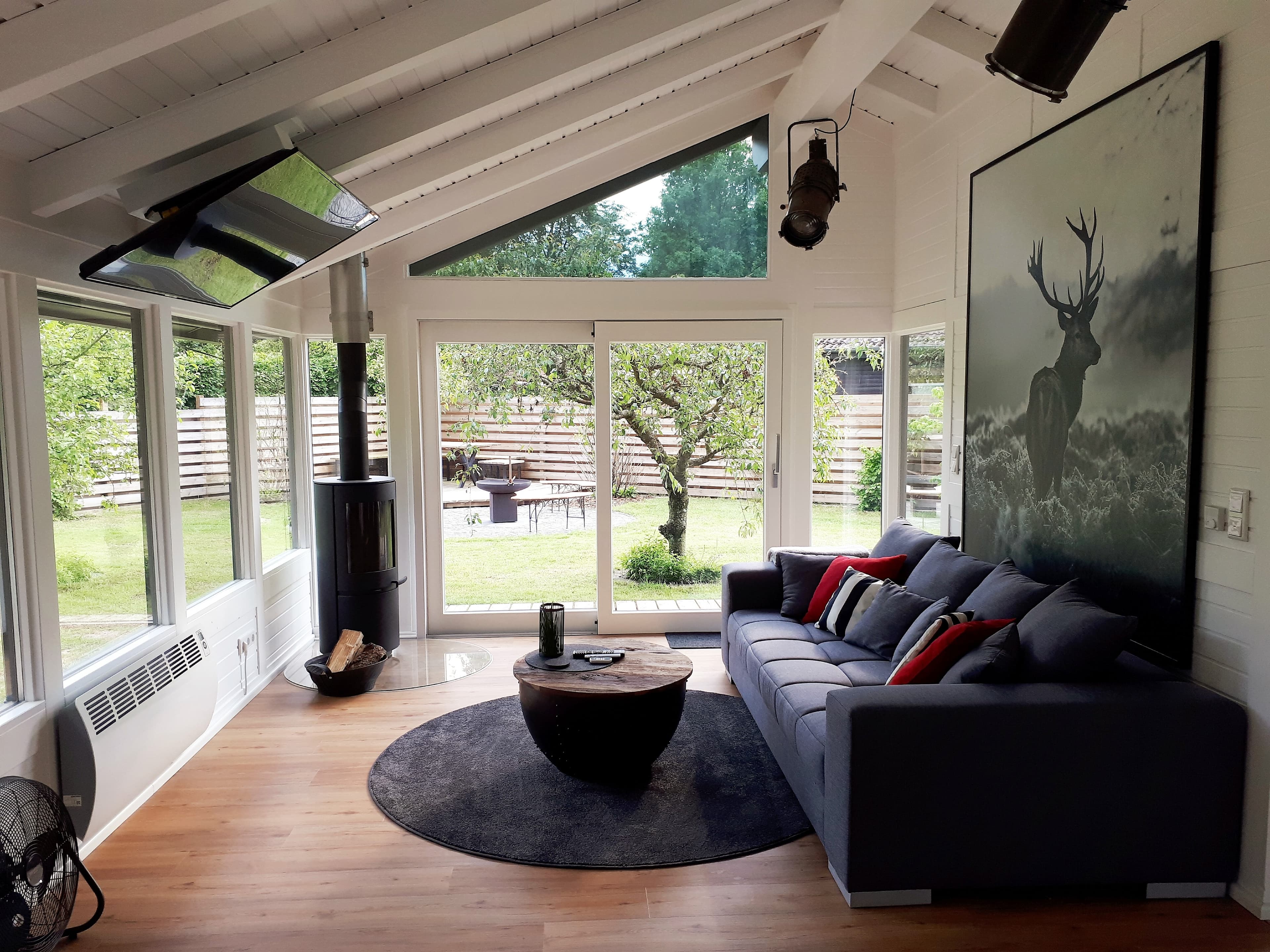 Wohnzimmer / Wintergarten