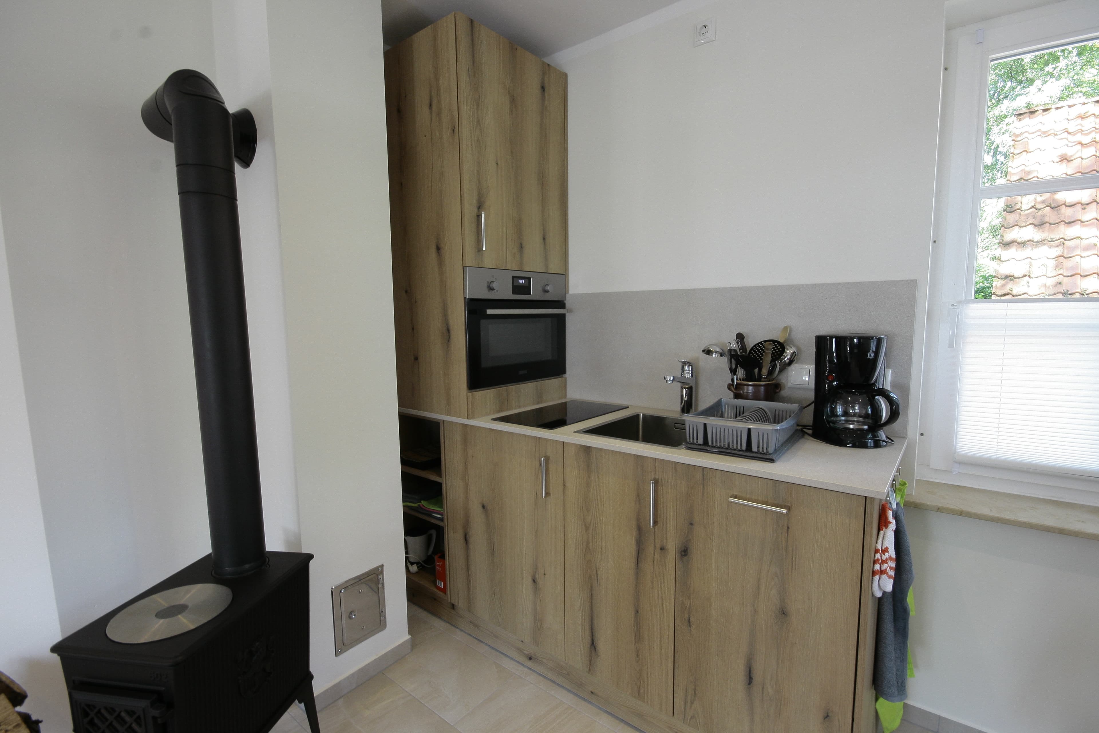 Wohnbereich in dem Ferienhaus Erhorn in Buchholz in der Nordheide.