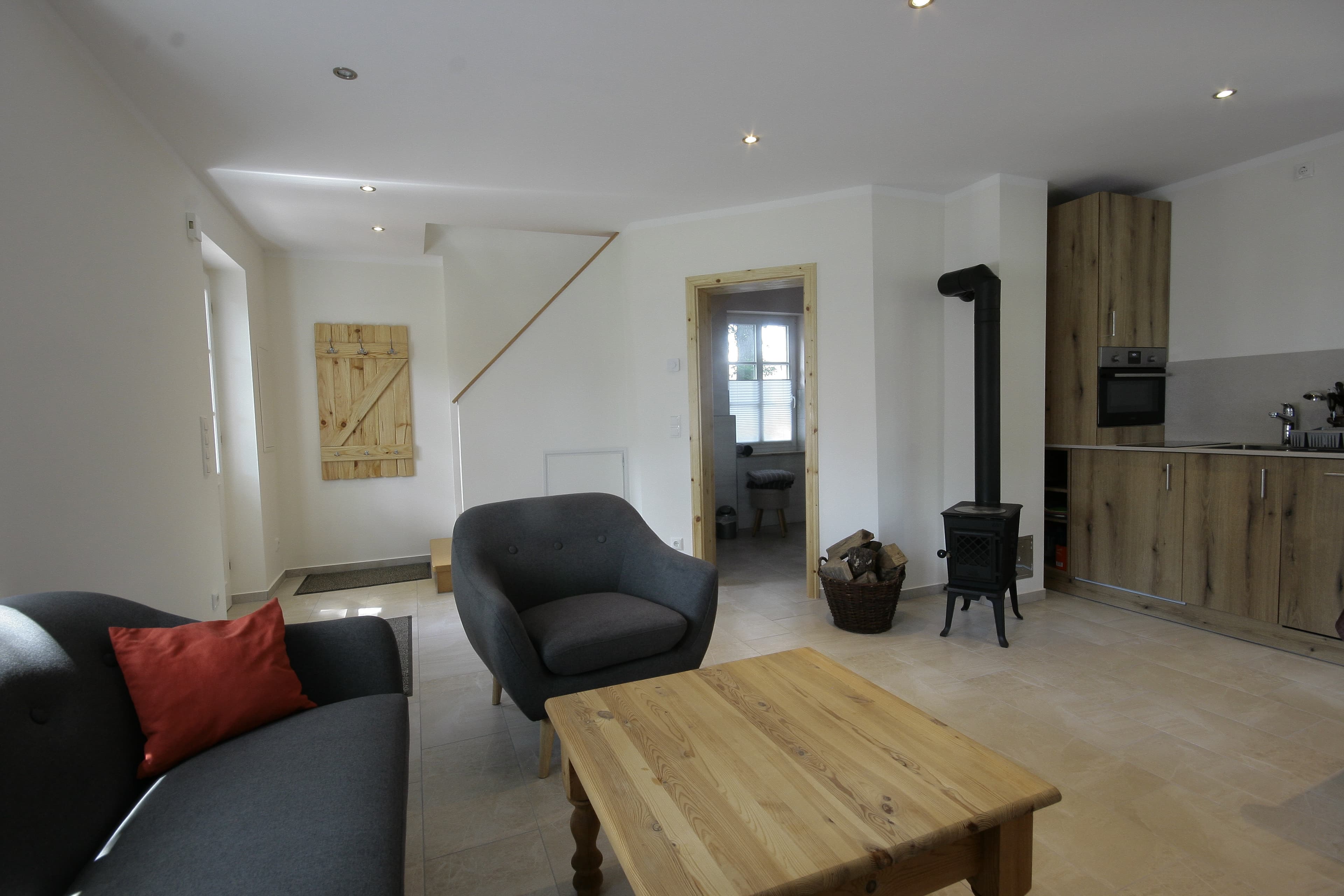 Wohnbereich in dem Ferienhaus Erhorn in Buchholz in der Nordheide.