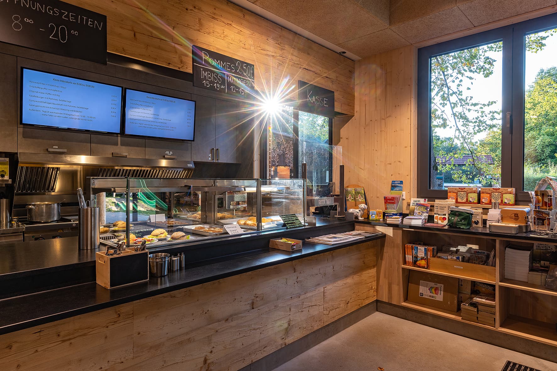 Ansicht des Imbiss im Hotel 11 Eulen in Uelzen